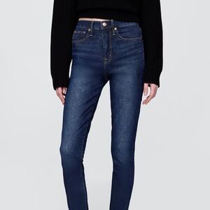 GAP high rise true skinny jeans